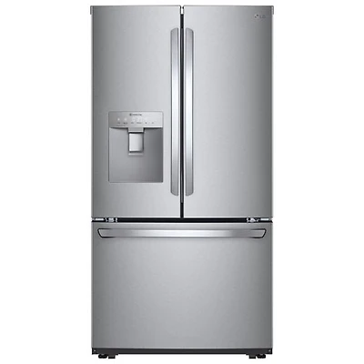 Réfrigérateur à deux portes de 29 pi³ et 36 po de LG (LRFWS2906S) - Acier inoxydable - Boîte ouverte