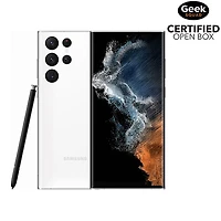 Boîte ouverte - Galaxy S22 Ultra 5G de 512 Go de Samsung - Blanc fantôme - Déverrouillé