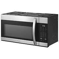 Four à micro-ondes à hotte intégrée d'Insignia - 1,7 pi³ - Acier inoxydable - Exclusivité Best Buy
