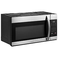 Four à micro-ondes à hotte intégrée d'Insignia - 1,7 pi³ - Acier inoxydable - Exclusivité Best Buy