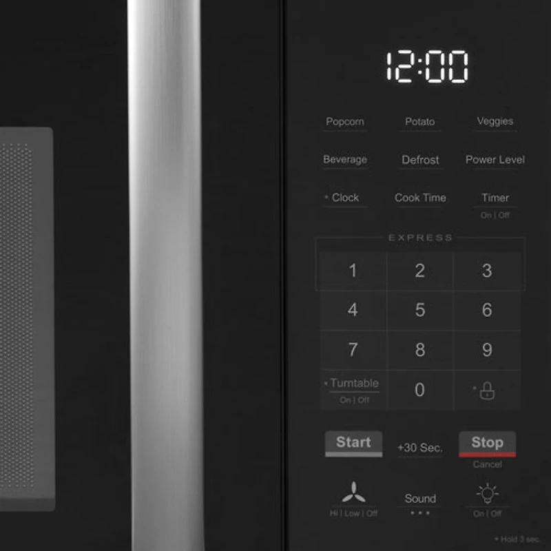 Four à micro-ondes à hotte intégrée d'Insignia - 1,7 pi³ - Acier inoxydable - Exclusivité Best Buy