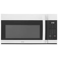 Four à micro-ondes à hotte intégrée d'Insignia - 1,7 pi³ - Blanc - Exclusivité Best Buy
