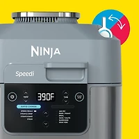 Ninja Speedi Rapid Cooker & Air Fryer - 5.67L (6QT) - Sea Slat Grey
