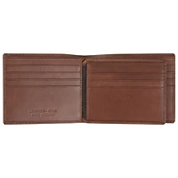Portefeuille RFID à deux volets en cuir véritable Bellagio de Mancini - Brun