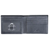 Portefeuille RFID à deux volets en cuir véritable Bellagio de Mancini