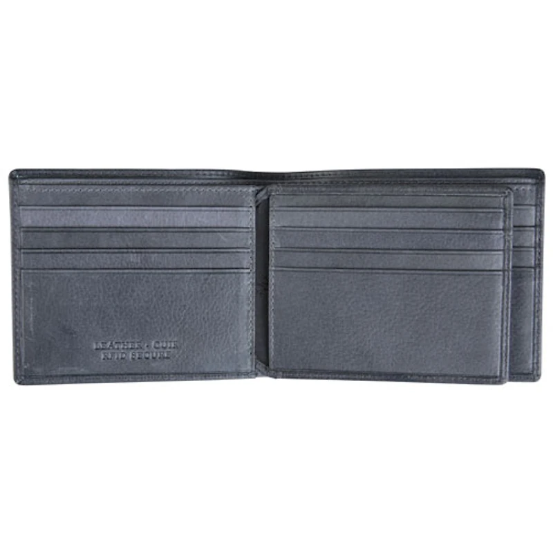 Portefeuille RFID à deux volets en cuir véritable Bellagio de Mancini