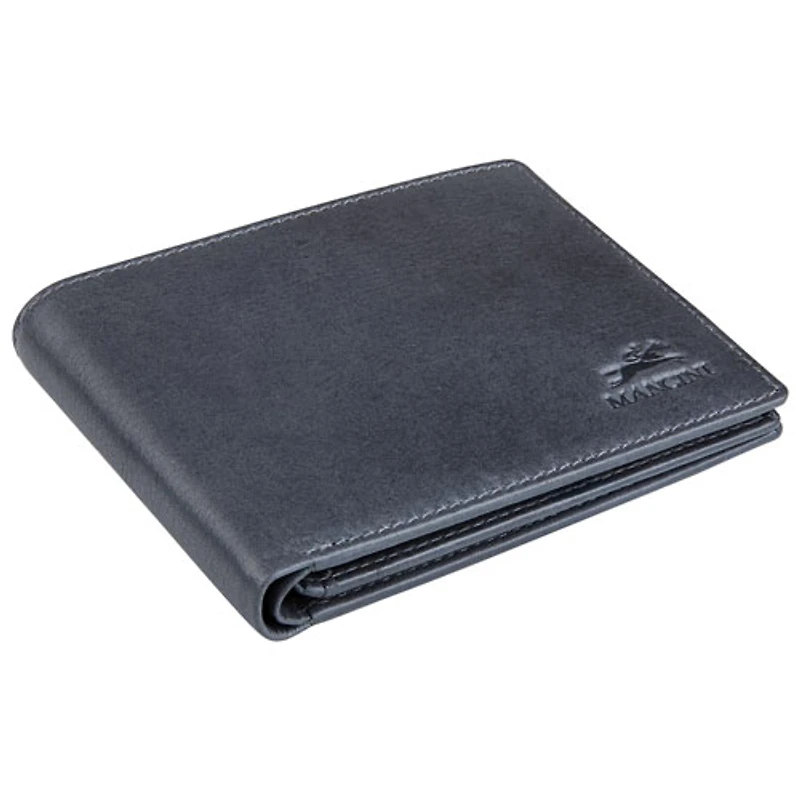 Portefeuille RFID à deux volets en cuir véritable Bellagio de Mancini