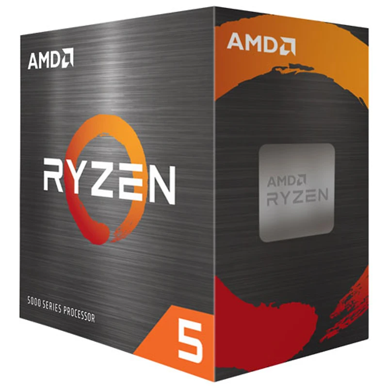 Processeur hexacoeur AM4 3,6 GHz Ryzen 5 5500 d'AMD