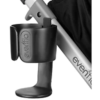 Système de transport modulaire Omni Plus avec siège d'auto de bébé LiteMax Sport d'Evenflo - Gris