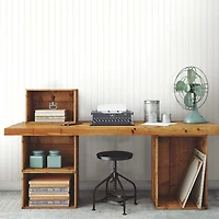 RoomMates Beadboard Peel & Stick Wallpaper - White