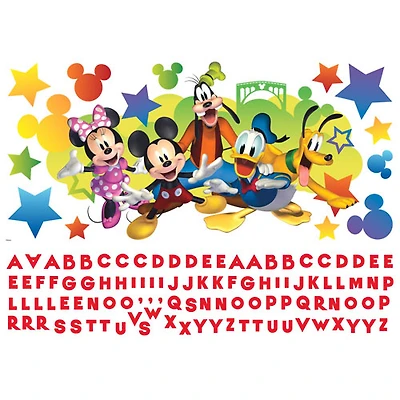 Décalcomanies murales géantes de Mickey et ses amis de RoomMates