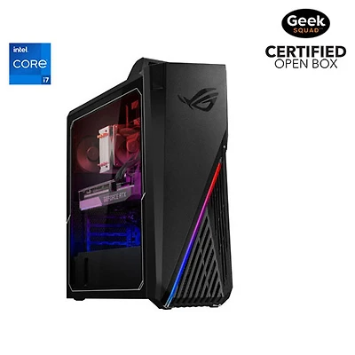 Boîte ouverte - PC jeu ROG Strix G15CE d'ASUS (Core i7-11700F d'Intel/SSD 1 To/RAM 16 Go/RTX 3070/Windows 10)