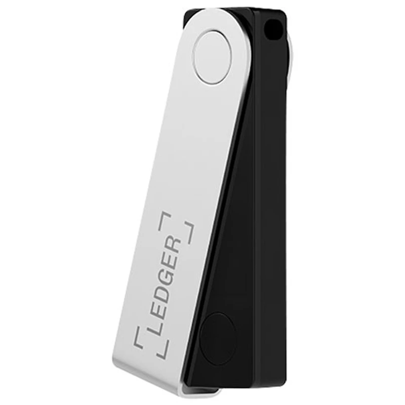 Portefeuille de cryptomonnaie Nano X de Ledger - Noir onyx