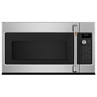 Café Over-The-Range Convection Microwave with Air Fryer - 1.7 Cu. Ft. - Stainless Steel