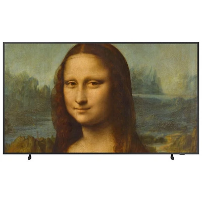 Téléviseur intelligent Tizen HDR QLED UHD 4K de 55 po Le Cadre de Samsung (QN55LS03BAFXZC) - 2022 - Noir anthracite