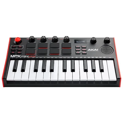Akai MPK Mini Play MK3 MIDI Controller with Speakers & Software Package