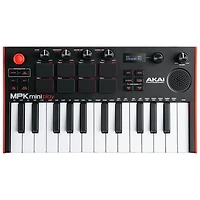Akai MPK Mini Play MK3 MIDI Controller with Speakers & Software Package