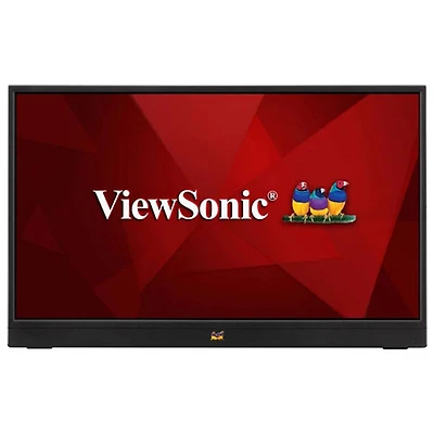 ViewSonic 15.6" FHD 60Hz 7ms GTG IPS LED Gaming Monitor (VA1655) - Black