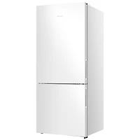 Hisense 28" 14.7 Cu. Ft. Counter-Depth Bottom Freezer Refrigerator (RB15A2CWE) - White
