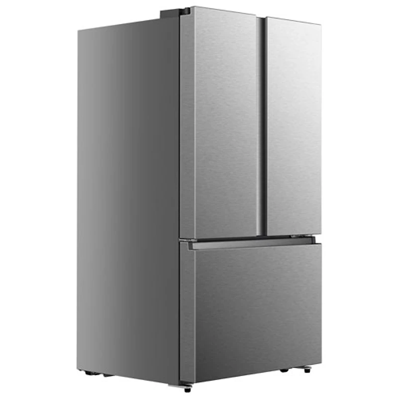 Hisense 36" 26.6 Cu. Ft. French Door Refrigerator with Water Dispenser (RF266C3FSE) -Stainless Steel