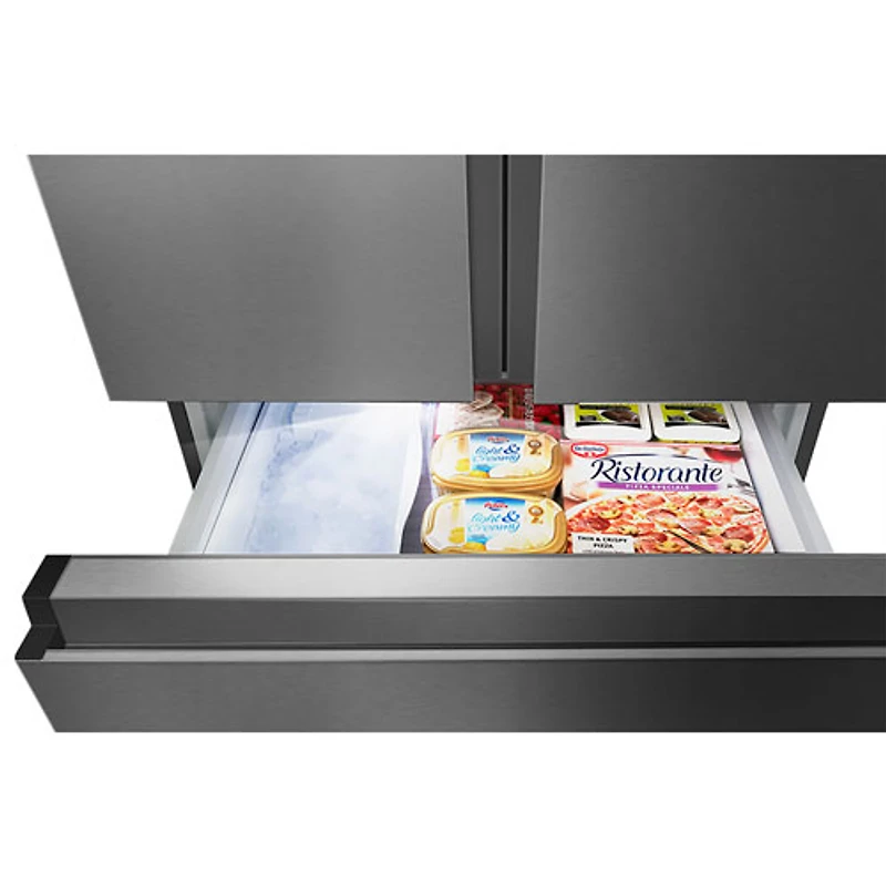 Hisense 36" 26.6 Cu. Ft. French Door Refrigerator with Water Dispenser (RF266C3FSE) -Stainless Steel