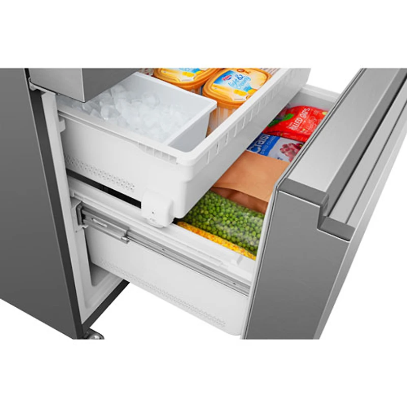 Hisense 36" 26.6 Cu. Ft. French Door Refrigerator with Water Dispenser (RF266C3FSE) -Stainless Steel