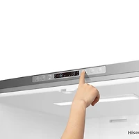 Hisense 36" 26.6 Cu. Ft. French Door Refrigerator with Water Dispenser (RF266C3FSE) -Stainless Steel