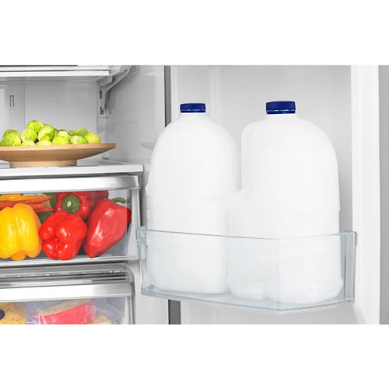 Hisense 36" 26.6 Cu. Ft. French Door Refrigerator with Water Dispenser (RF266C3FSE) -Stainless Steel