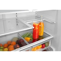 Hisense 36" 26.6 Cu. Ft. French Door Refrigerator with Water Dispenser (RF266C3FSE) -Stainless Steel