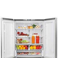 Hisense 36" 26.6 Cu. Ft. French Door Refrigerator with Water Dispenser (RF266C3FSE) -Stainless Steel