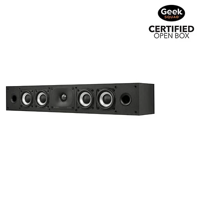 Open Box - Polk Audio Monitor XT35 200-Watt Center Channel Speaker - Midnight Black