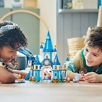 LEGO Disney Princess : Le château de Cendrillon et du Prince charmant - 365 pièces (43206)