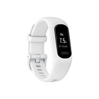 Moniteur de mise en forme et de fréquence cardiaque vivosmart 5 de Garmin - Petit/Moyen - Blanc