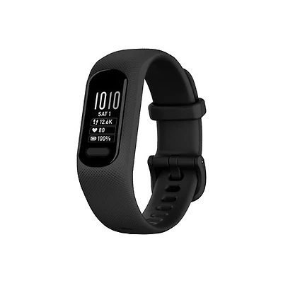 Moniteur de mise en forme et de fréquence cardiaque vivosmart 5 de Garmin - Petit/Moyen - Noir