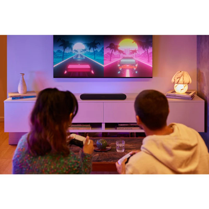 Barre de son tout-en-un Ray de Sonos pour téléviseur et musique - Noir