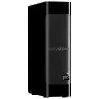 Disque dur externe de bureau USB 3.0 de 20 To easystore de WD (WDBAMA0200HBK-NESN) - Noir
