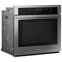 Samsung 30" 5.1 Cu. Ft. Self-Clean Electric Wall Oven (NV51T5512SS/AC) - Stainless Steel