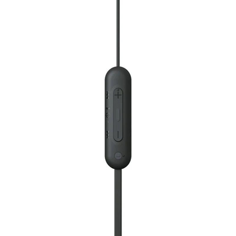 Écouteurs boutons Bluetooth WIC100 de Sony - Noir
