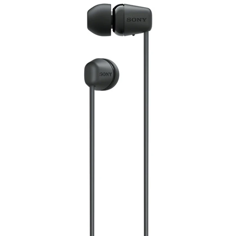Écouteurs boutons Bluetooth WIC100 de Sony - Noir
