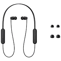 Écouteurs boutons Bluetooth WIC100 de Sony - Noir