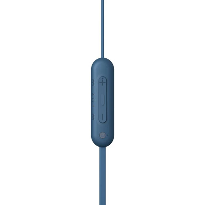 Écouteurs boutons Bluetooth WIC100 de Sony - Bleu