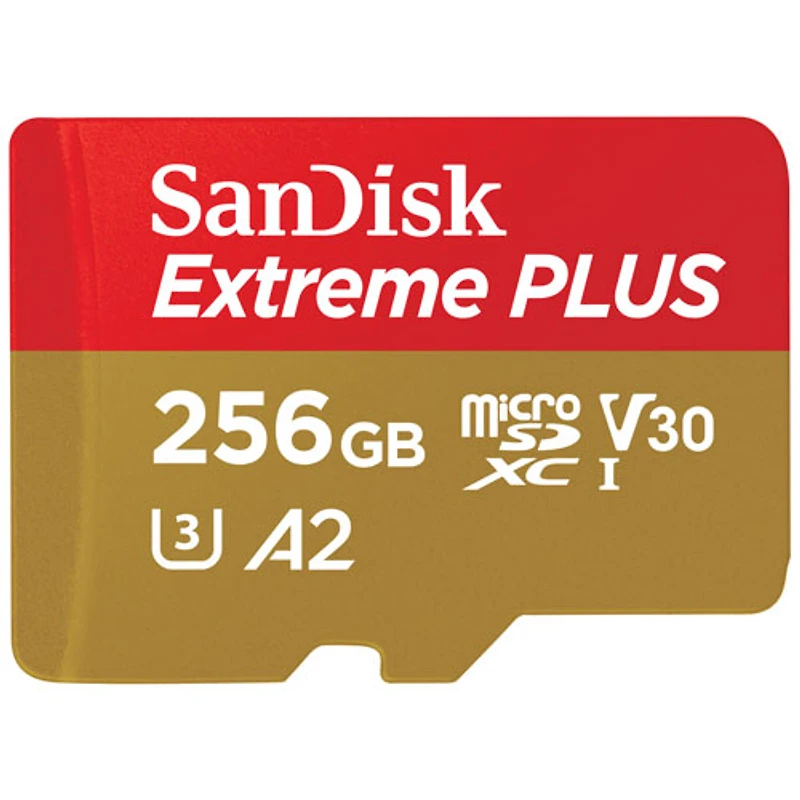 Carte mémoire microSD Go 200 Mo/s Extreme Plus de SanDisk