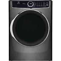 Sécheuse électrique à vapeur de 8 pi³ d'Electrolux (ELFE763CAT) - Gris - Boîte ouverte