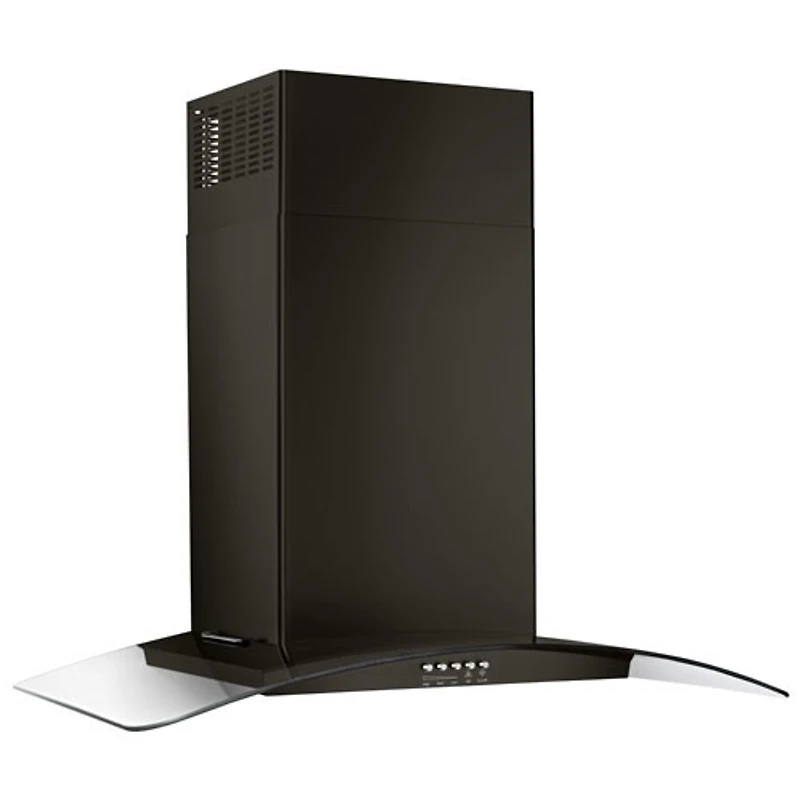 Hotte murale de 36 po de Whirlpool (WVW51UC6HV) - Inox noir - Boîte ouverte - Parfait état