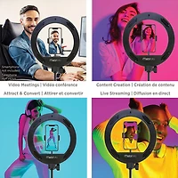 Mobifoto Mobilite Mark III 12" RGB LED Ring Light (MOBIRL12R3)