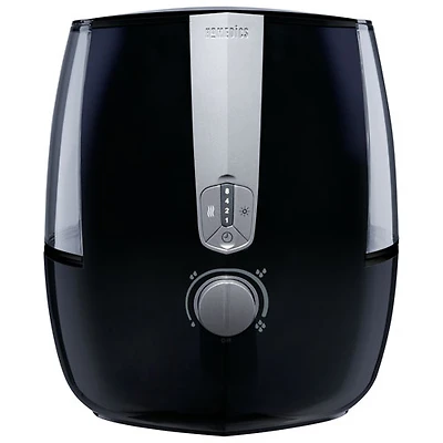 Humidificateur ultrasonique à brume chaude et fraîche TotalComfort de HoMedics - Noir