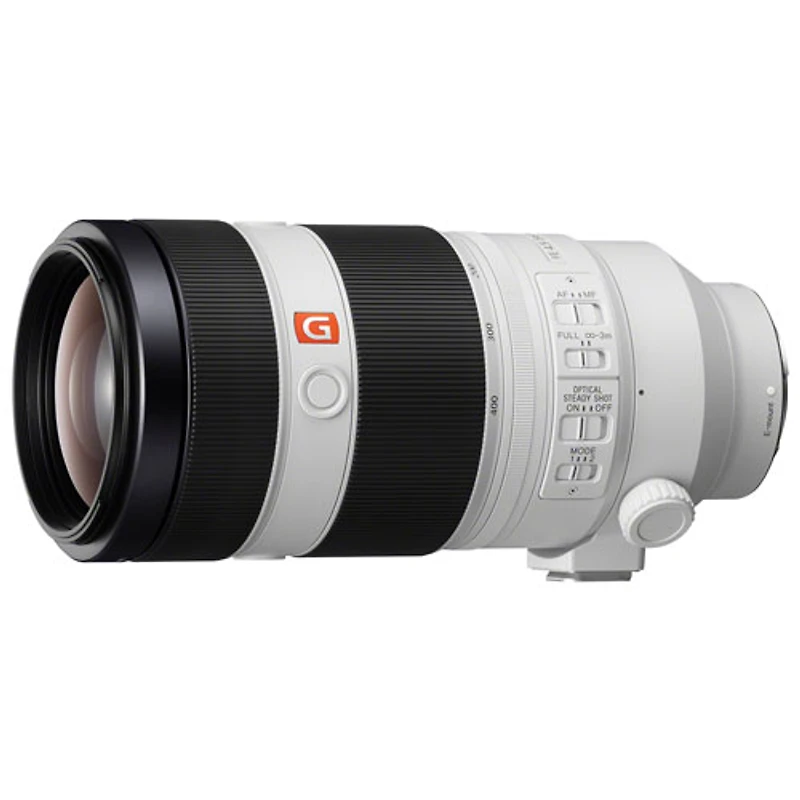 Téléobjectif zoom plein format à monture E FE 100-400 mm f/4,5-5,6 GM OSS G Master de Sony