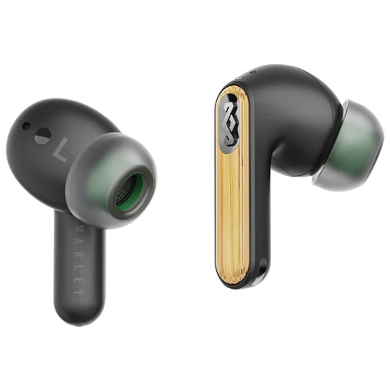 Écouteurs boutons 100 % sans fil à suppression du bruit Redemption ANC 2 de House of Marley - Noir