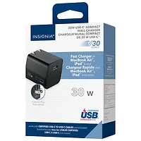 Insignia 30W USB-C Wall Charger - Black - Only at Best Buy