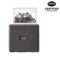 Open Box - Fujifilm Instax Link Wide Smartphone Printer - Mocha Grey